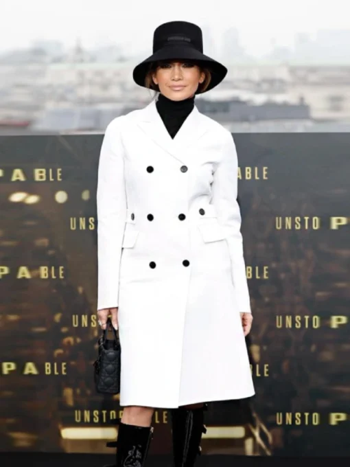 Unstoppable Premiere Jennifer Lopez Coat