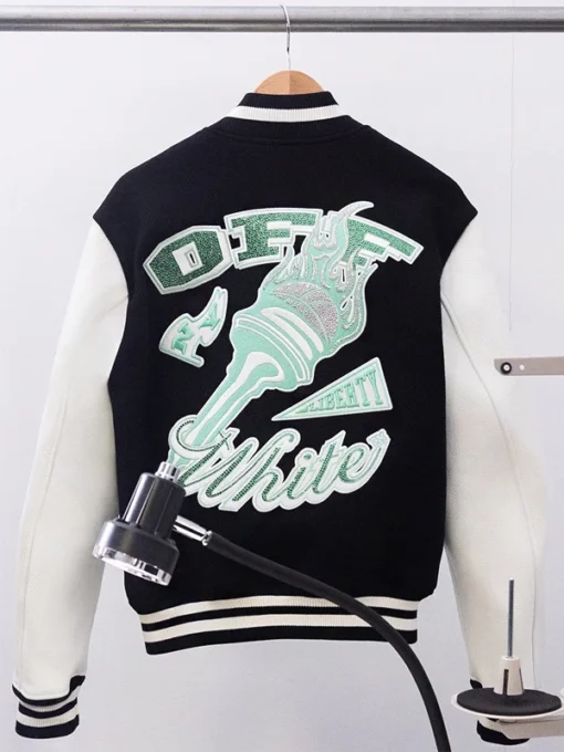 WNBA New York Liberty Off White Jacket