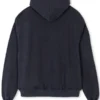 Watc Black Oversized Hoodie