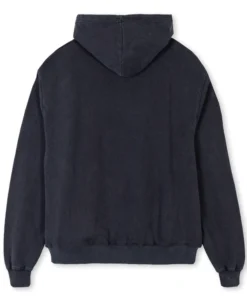 Watc Black Oversized Hoodie