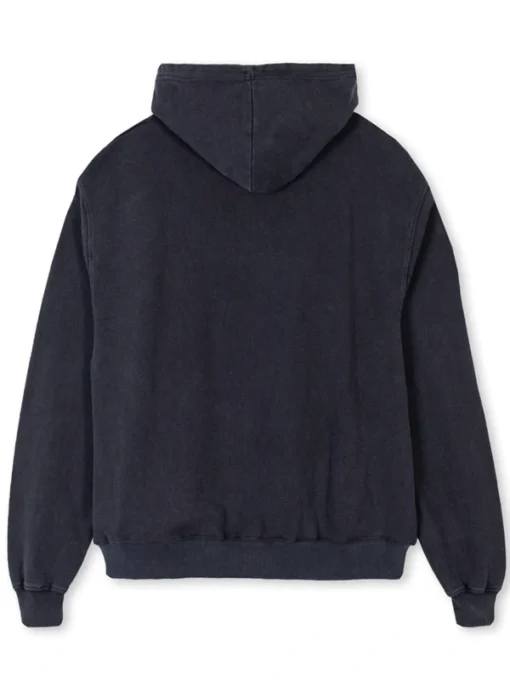 Watc Black Oversized Hoodie