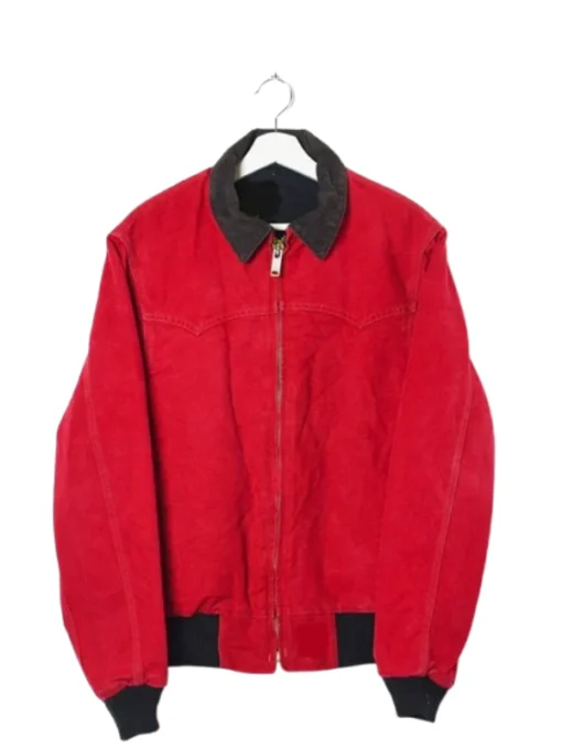 Workwear Carhartt Lined Black Red Jacket