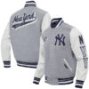 Yankees Wool Grey Varsity Jacket