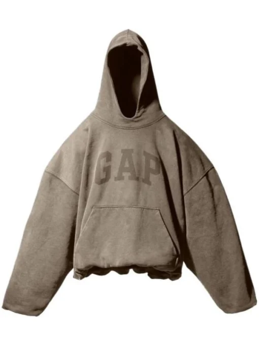 Yeezy Gap Balenciaga Brown Hoodie