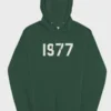 1977 Essentials Green Hoodie