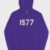 1977 Essentials Purple Hoodie