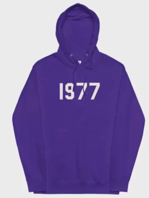 1977 Essentials Purple Hoodie