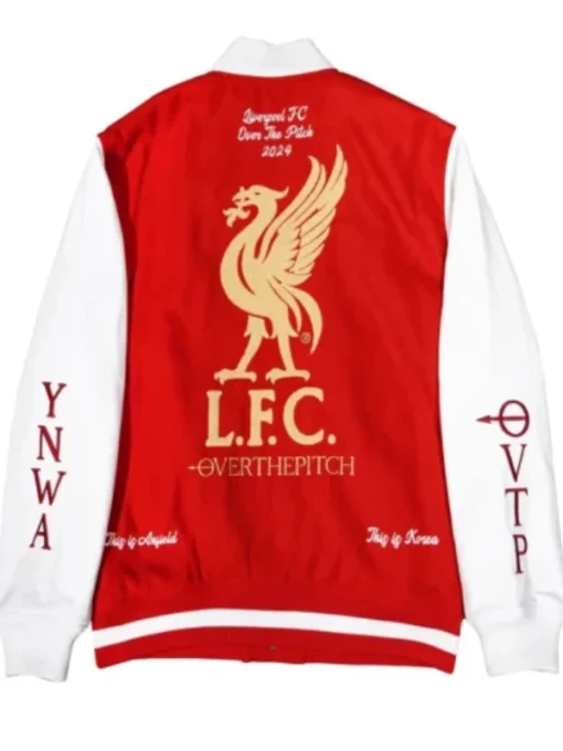 2024 P x LFC Varsity Jacket Back