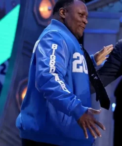 Barry Sanders Homage x Starter Varsity Jacket Blue