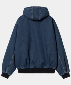 Blue Carhartt Hooded Jacket