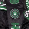 Boston Celtics 2024 Rally Drive Black Varsity Jacket