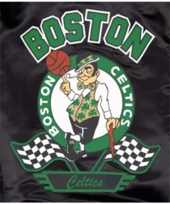 Boston Celtics Varsity Black Jacket