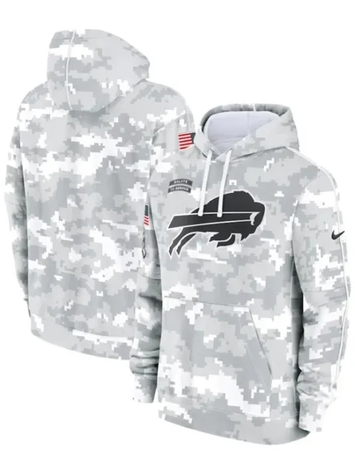 Buffalo Bills Arctic Camo Hoodie