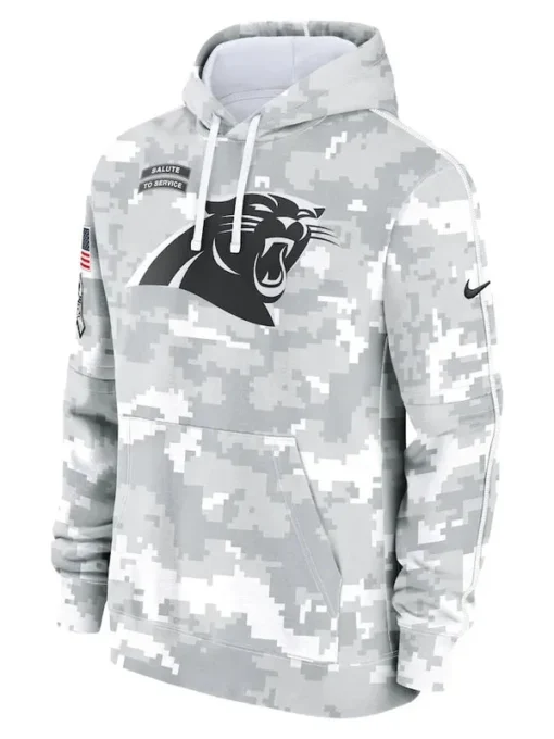 Carolina Panthers Arctic Camo 2024 Hoodie