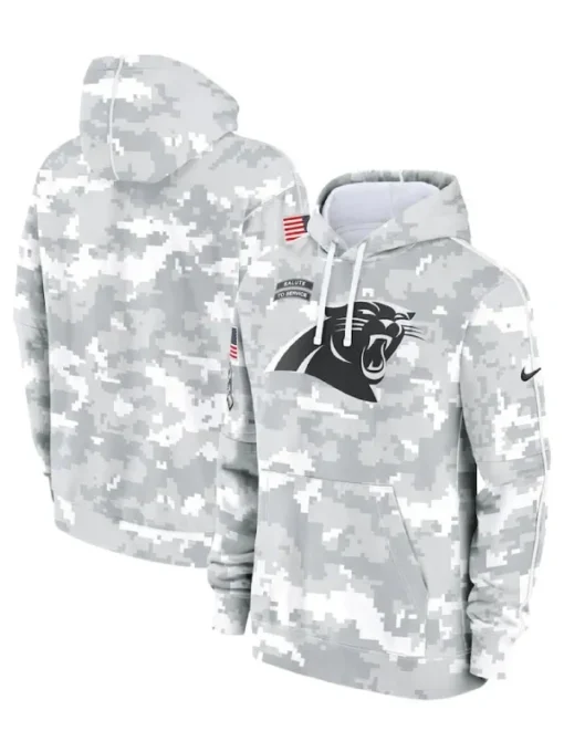 Carolina Panthers Arctic Camo Hoodie