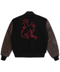 Cherry Rodeo Champ Varsity Jacket Black