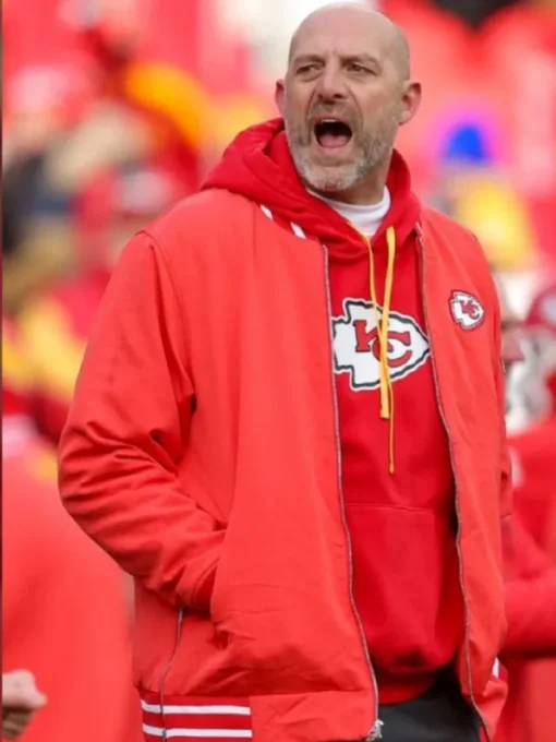 Chiefs Sideline Coach Bomber Jacket