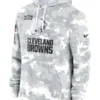 Cleveland Browns Arctic Camo 2024 Hoodie