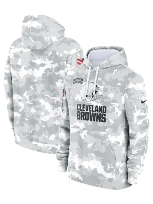 Cleveland Browns Arctic Camo Hoodie