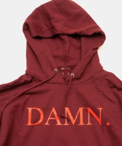 DAMN Album Hoodie Kendrick Lamar