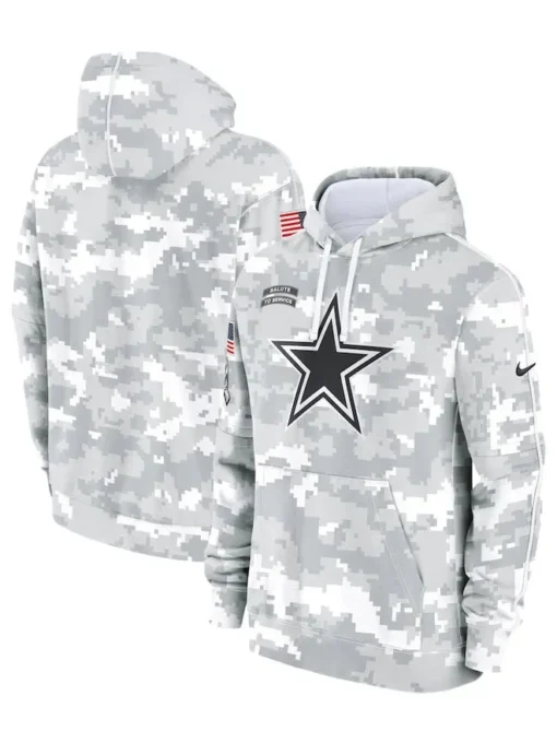 Dallas Cowboys Arctic Camo Hoodie