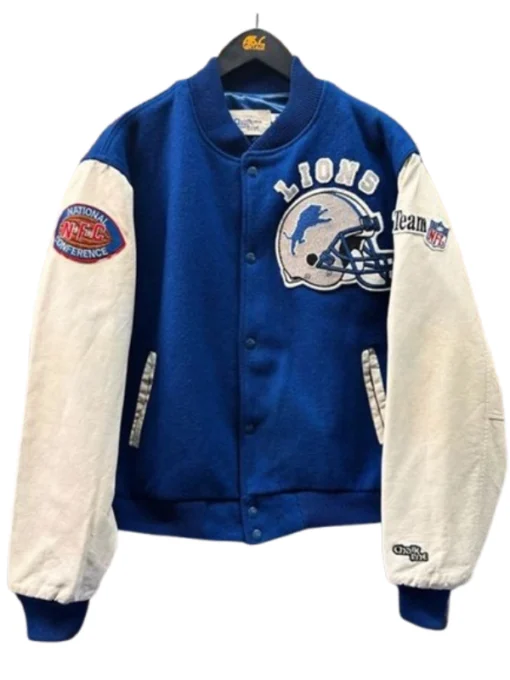 Detroit Lions Shaboozey Varsity Jacket