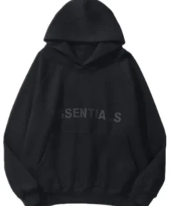 Essentials Black Hoodie