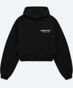 Essentials Cropped Hoodie