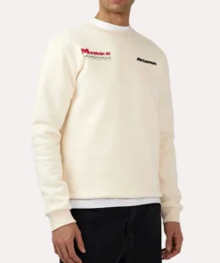 F1 McLaren Monaco Grand Prix Heritage Off White Sweatshirt