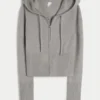 Gilly Hicks Sweater Zip Up Hoodie