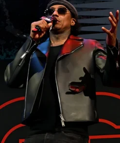 Global Gaming League Nick Cannon Leather Jacket