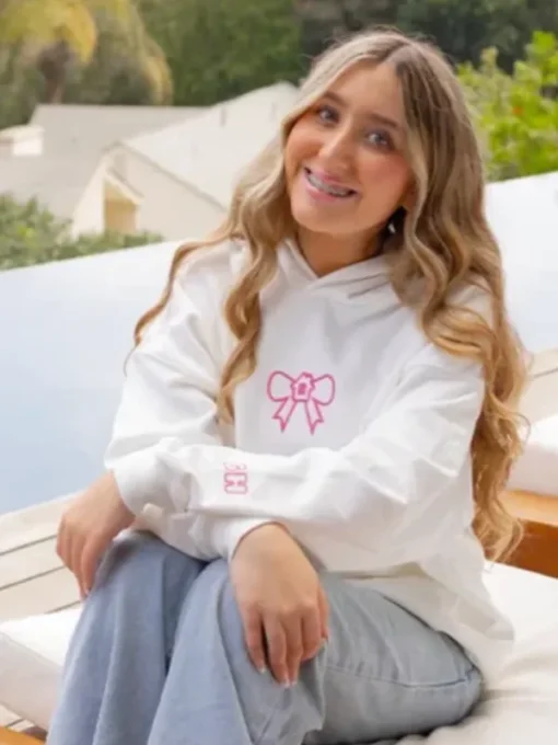 Glow House White Hoodie