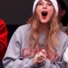 Grey Taylor Swift Chiefs Sweatshirt