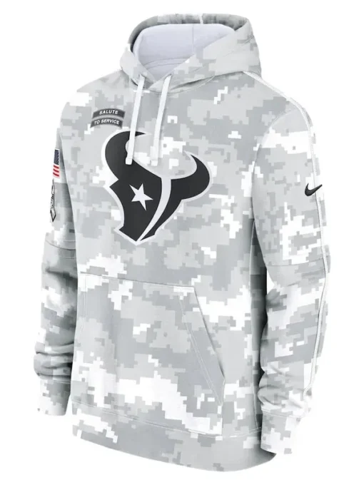 Houston Texans Arctic Camo 2024 Hoodie