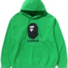 Ink Camo by Bathing Ape Green Hoodie