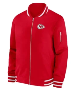 Kansas City Chiefs 49ers Sideline Coach Red Bomber