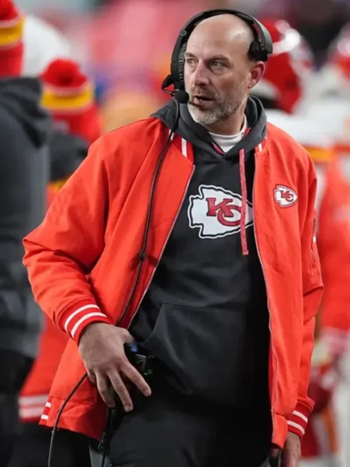 Kansas City Chiefs Sideline Coach Red Jacket