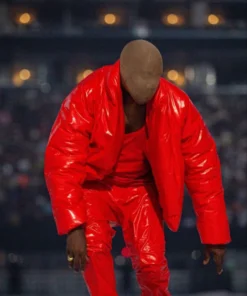 Kanye West Yeezy Gap Red Jacket