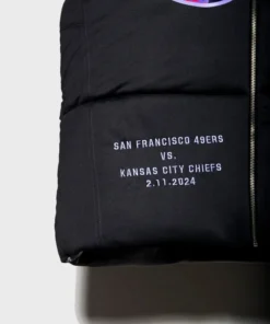 Kristin Juszczyk Super Bowl Vest