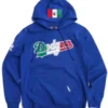 LA Dodgers Mexico Blue Hoodie