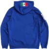 LA Dodgers Mexico Blue Hoodie Back