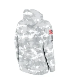 Las Vegas Raiders Arctic Camo 2024 Hoodie