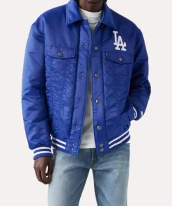 Levis x Starter Los Angeles Dodgers Jacket