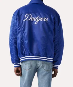 Levis x Starter Los Angeles Dodgers Jacket Blue