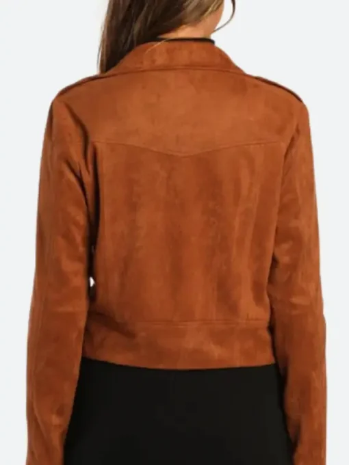 Lulu Brown Suede Jacket