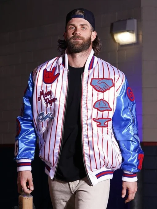 MLB Bryce Harper Varsity Jacket