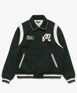 Malbon x formula 1 Grand Prix Letterman Jacket