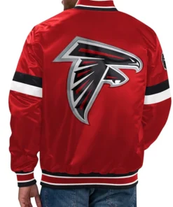 Men And Women Atlanta Falcons Jacket Red