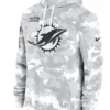 Miami Dolphins 2024 Arctic Camo Hoodie