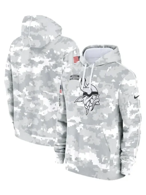 Minnesota Vikings Arctic Camo Hoodie